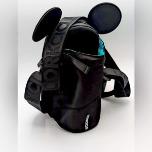 CORKCICLE DISNEY 100 Black Mickey Ears Sling Bag Water Bottle Holder